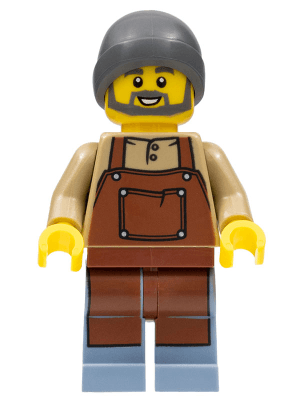 LEGO Barista (twn446) Town / City Minifigure