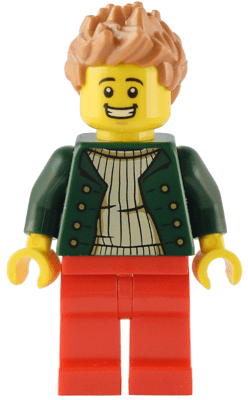 LEGO Pizza Delivery Driver (twn458) minifigure
