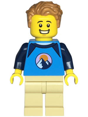 LEGO Wheelchair User (twn474) Town / City Minifigure
