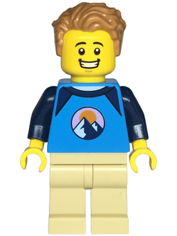 LEGO Wheelchair User (twn474) minifigure