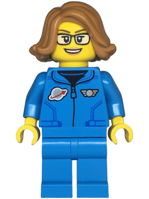 LEGO Space Scientist (twn479) Town / City Minifigure