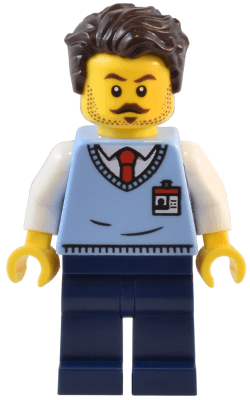 LEGO Natural History Museum Employee (twn485) minifigure