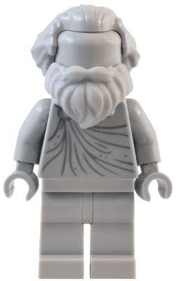 LEGO Natural History Museum Statue (twn486) minifigure