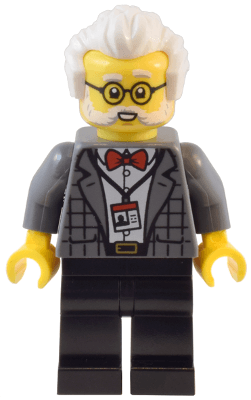 LEGO Natural History Museum Curator (twn490) minifigure