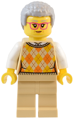 LEGO Natural History Museum Visitor (twn491) Town / City Minifigure
