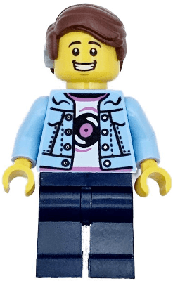 LEGO Burger Truck Customer (twn496) Town / City Minifigure