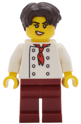 LEGO Tudor House Chef (twn513) Town / City Minifigure