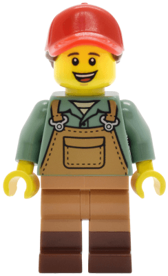 LEGO Gardener (twn520) minifigure