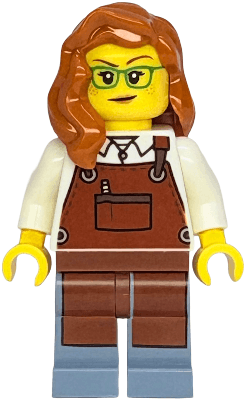 LEGO Shopping Street Carpenter (twn537) Town / City Minifigure
