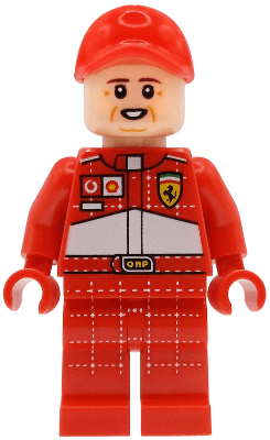 LEGO Michael Schumacher (twn542) Town / City Minifigure