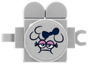 Cloud Baby - Light Bluish Gray with Sticker