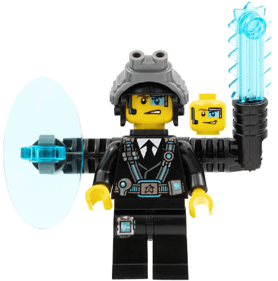 LEGO Agent Curtis Bolt Complete (uagt013) Ultra Agents Minifigure