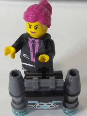 LEGO Agent Caila Phoenix with Jet Pack with Sticker (uagt018s) Ultra Agents Minifigure