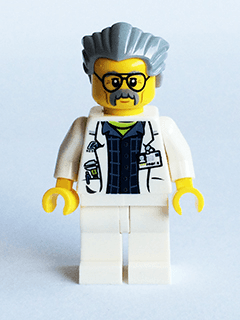 LEGO Professor Brainstein (uagt023) Ultra Agents Minifigure