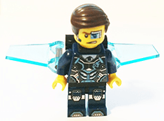 LEGO Agent Curtis Bolt with Wings (uagt026) Ultra Agents Minifigure