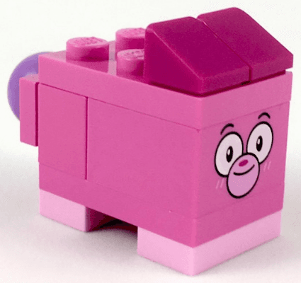 LEGO Square Bear (uni06) Unikitty Minifigure