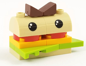 LEGO Burger Person (uni12) Unikitty Minifigure