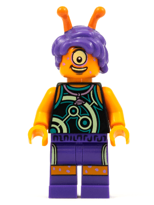 LEGO Alien Keytarist Vidiyo Bandmates Series 1 (Minifigure Only without Stand and Accessories) (vid008) Vidiyo Minifigure