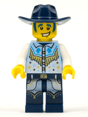 LEGO Discowboy Vidiyo Bandmates Series 1 (Minifigure Only without Stand and Accessories) (vid012) Vidiyo Minifigure
