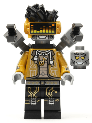 LEGO HipHop Robot (vid014) Vidiyo Minifigure