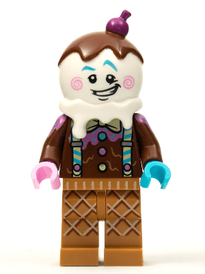 LEGO Ice Cream Saxophonist Vidiyo Bandmates Series 1 (Minifigure Only without Stand and Accessorie (vid015) Vidiyo Minifigure