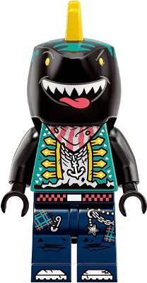 LEGO Shark Guitarist (vid029) Vidiyo Minifigure