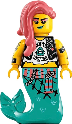 LEGO Mermaid Violinist (vid030) Vidiyo Minifigure