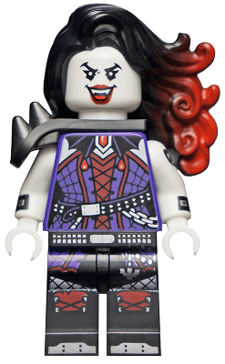 LEGO Vampire Bassist Vidiyo Bandmates Series 2 (Minifigure Only without Stand and Accessories) (vid045) Vidiyo Minifigure