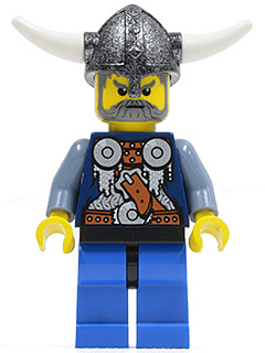 LEGO Viking Warrior 2d (vik004) minifigure