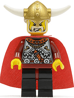 LEGO Viking Warrior 5b Viking King (vik011) LEGO Minifigure