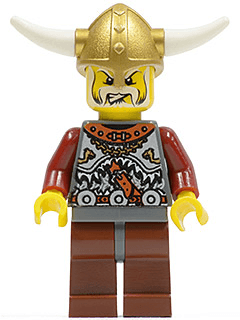 LEGO Viking Warrior 5c (vik021) minifigure