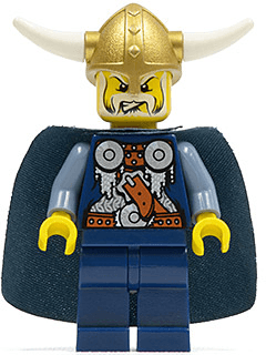 LEGO Viking Blue Chess King (vik027) minifigure