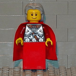 LEGO Viking Red Chess Queen (vik028) minifigure