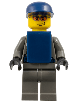 LEGO Police (wc001) Town / City Minifigure