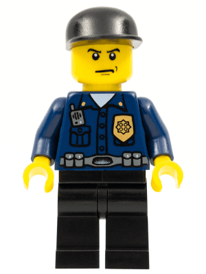 LEGO Police (wc004) Town / City Minifigure