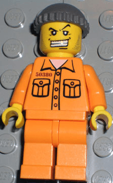 LEGO Police (wc007) Town / City Minifigure