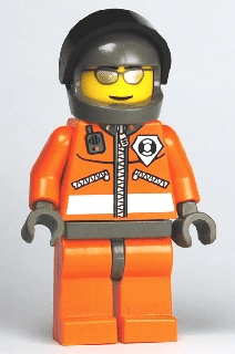 LEGO Coast Guard World City (wc013) Town / City Minifigure