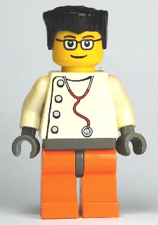 LEGO Doctor (wc015) minifigure