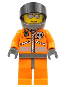 LEGO Coast Guard World City (wc019a) minifigure