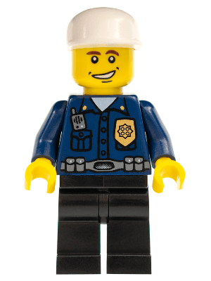 LEGO Police (wc026) Town / City Minifigure