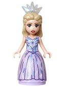 Glinda - Mini Doll, Lavender Dress, Wide Skirt, Crown Tiara