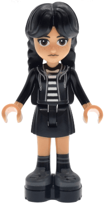 LEGO Wednesday Addams (wed006) Wednesday Minifigure