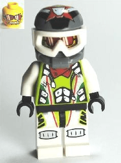 LEGO Team X-treme Daredevil 3 (MAX-treme) (wr011) Dino Minifigure