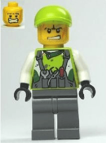 LEGO Crew Member 3 (wr014) Dino Minifigure