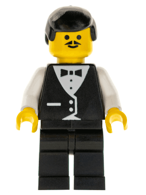 LEGO Town Vest Formal (wtr001) Town / City Minifigure