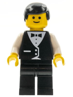 LEGO Town Vest Formal (wtr002) Town / City Minifigure
