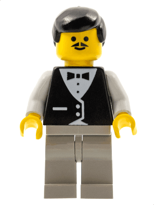 LEGO Town Vest Formal (wtr003) Town / City Minifigure