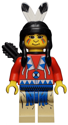 LEGO Indian 2 (ww014) minifigure
