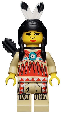 LEGO Indian 4 (ww018) LEGO Minifigure