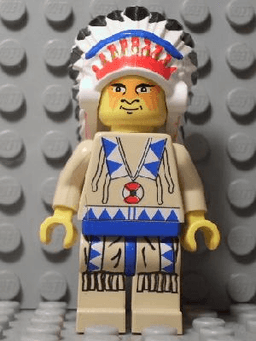 LEGO Indian Chief 2 (ww024) minifigure